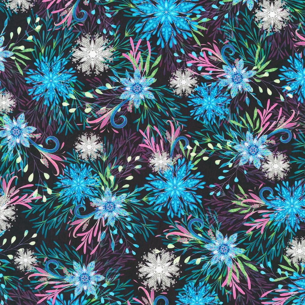 robert kaufman fabrics AQSD-22770-24 PLUM by Christiane Marques from Calixta