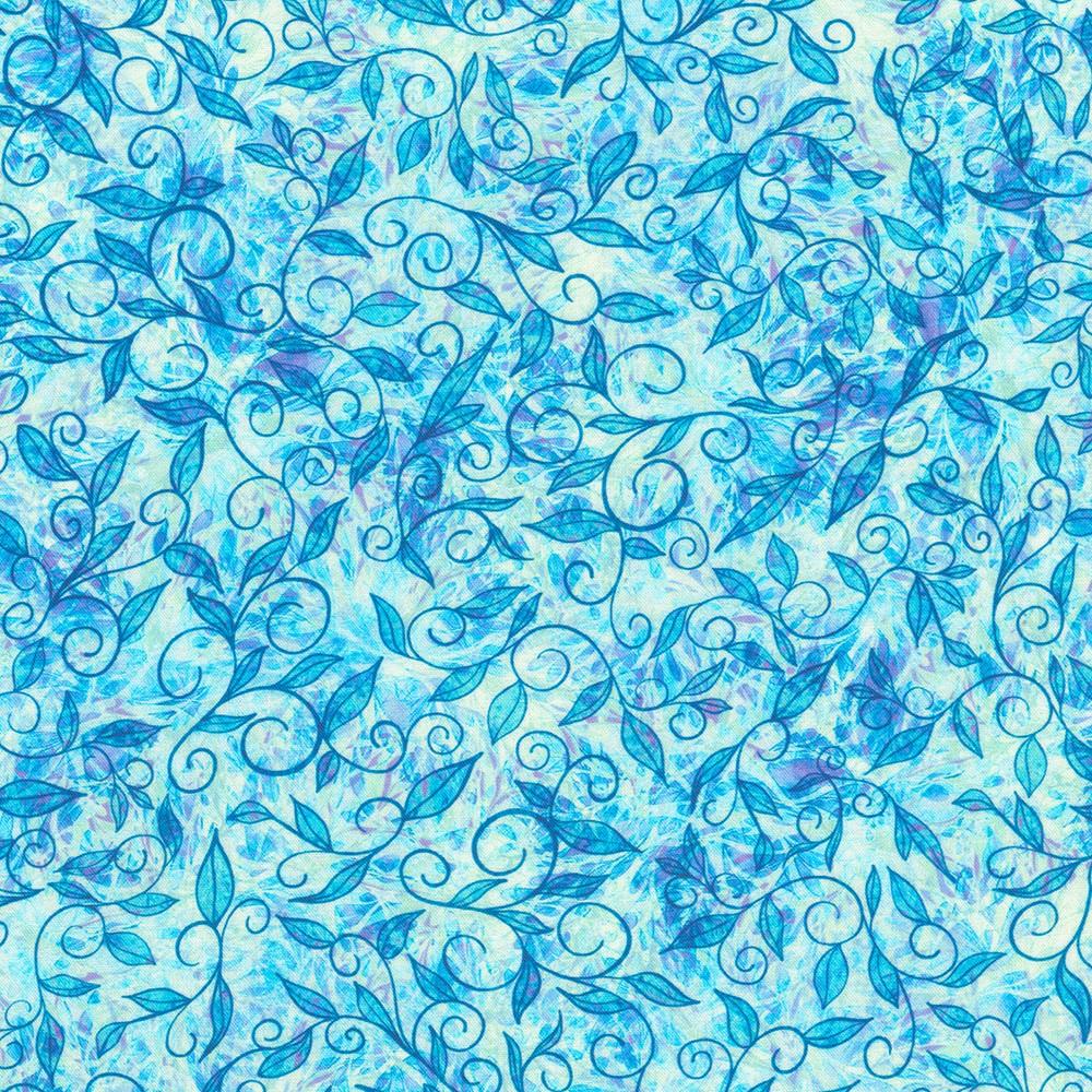Robert Kaufman Fabrics AQSD-22771-425 AQUAMARINE By Christiane Marques From Calixta