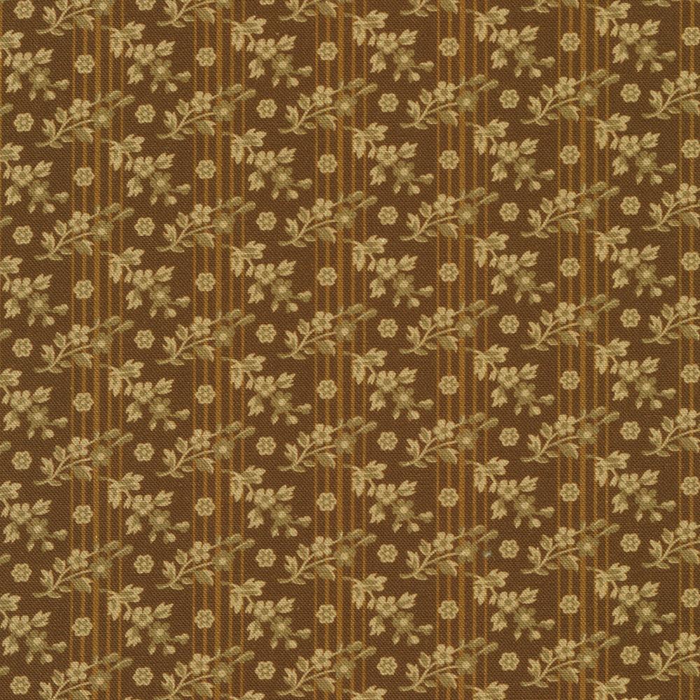 robert kaufman fabrics AUJD-23060-16 BROWN by Julie Letvin from Life on the Ridge