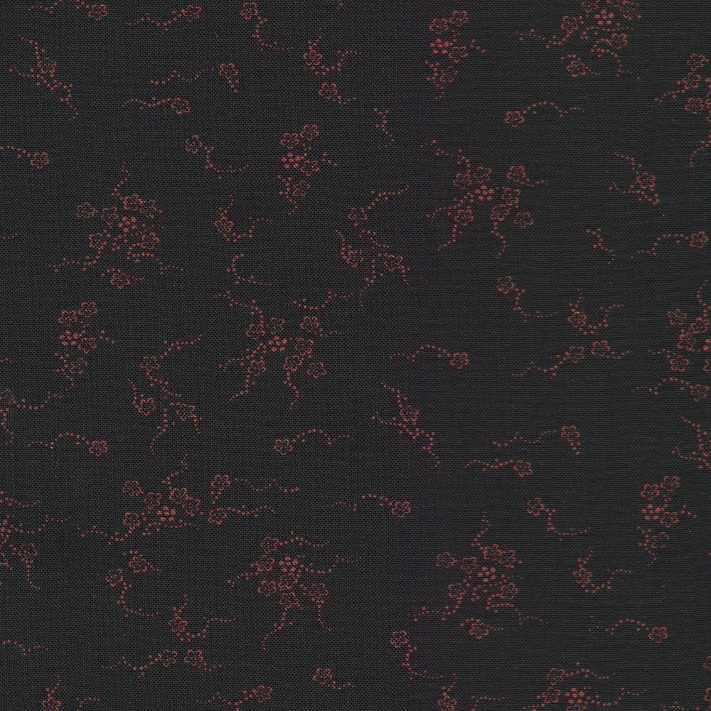robert kaufman fabrics AUJD-23654-2 BLACK by Julie Letvin from Life on Yale