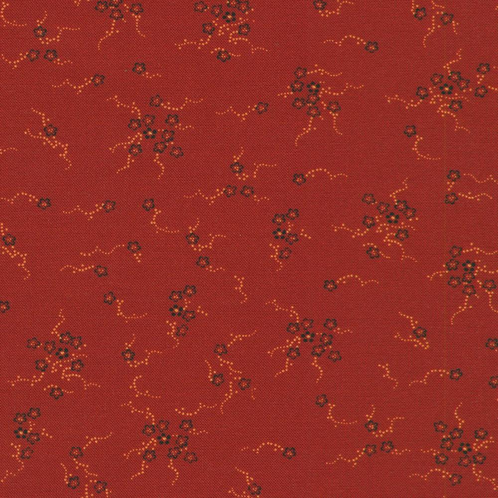 robert kaufman fabrics AUJD-23654-3 RED by Julie Letvin from Life on Yale