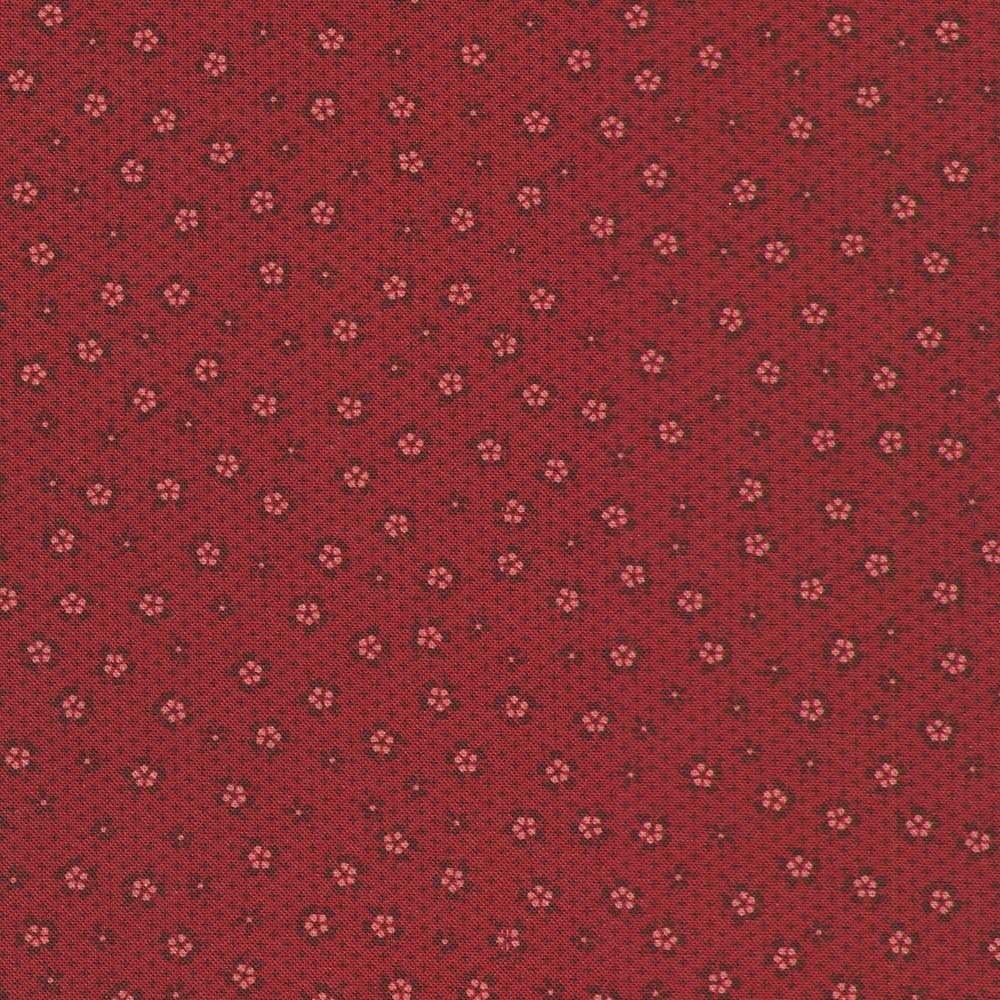 robert kaufman fabrics AUJD-23656-95 BURGUNDY by Julie Letvin from Life on Yale