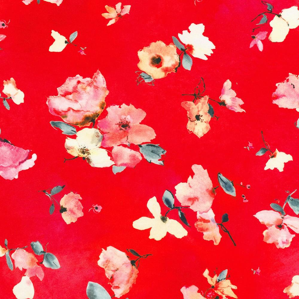 robert kaufman fabrics AVMD-23303-397 LADYBUG by Lauren Wan from Ruby Rose