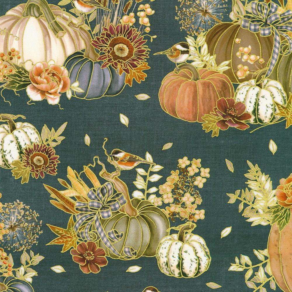 Robert Kaufman Fabrics AWHDM-23915-67 DENIM By Lynnea Washburn From Hello Fall