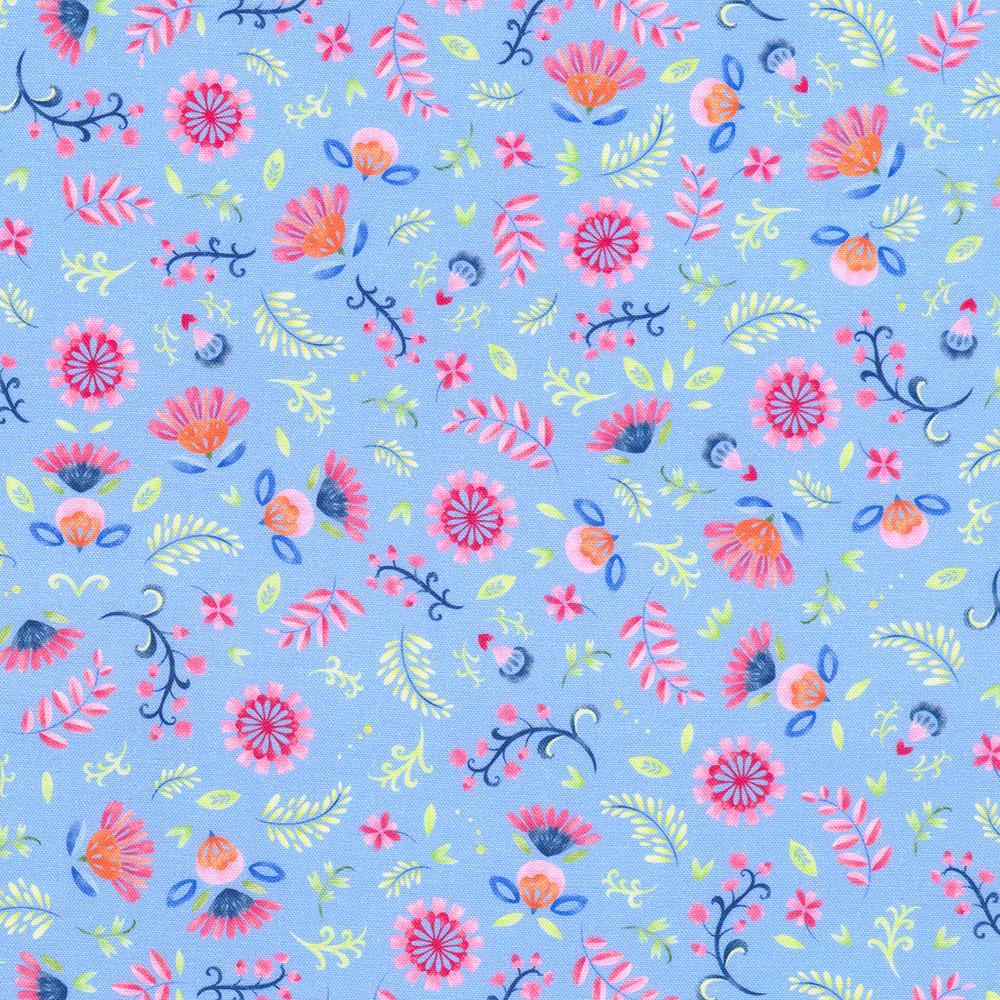 Robert Kaufman Fabrics AXJD-23113-195 BRIGHT By Pimlada Phuapradit From Flutter