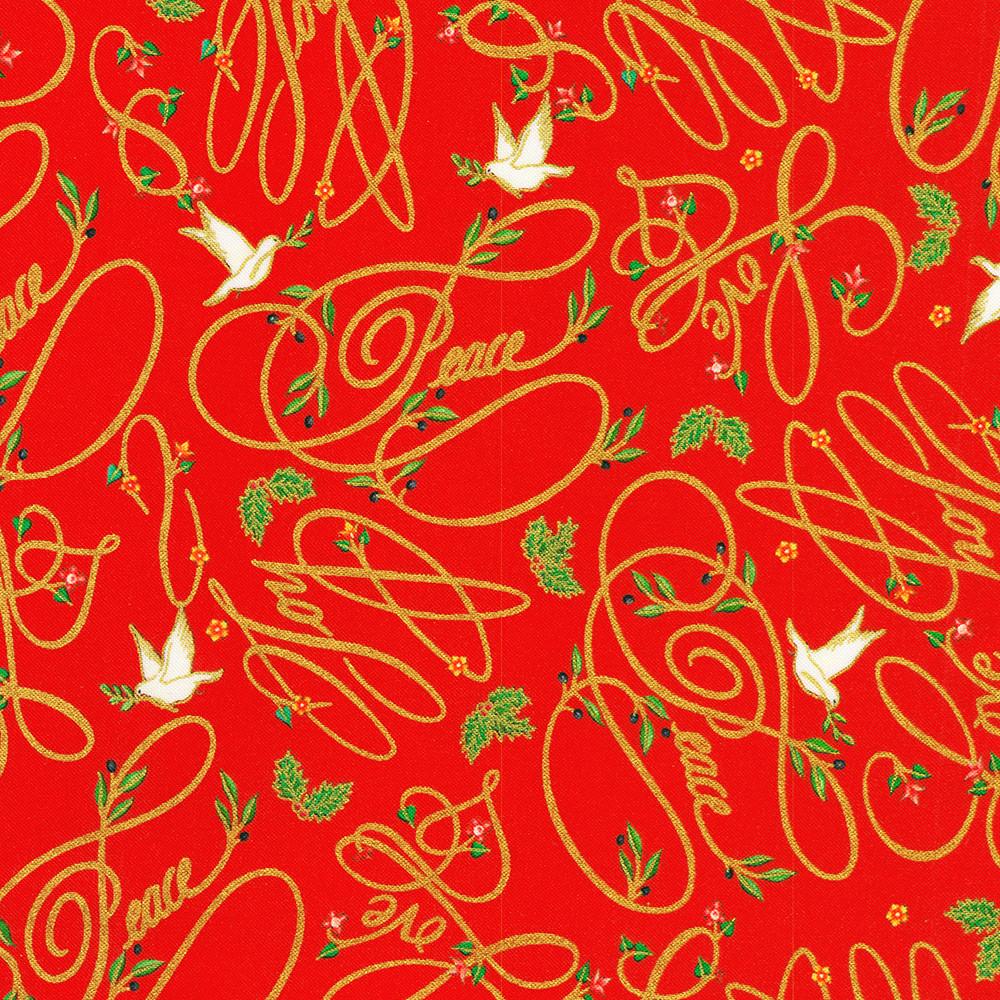 Robert Kaufman Fabrics AXUDM-23094-93 SCARLET By Parvaneh Holloway From Parvaneh's Jeweled Christmas