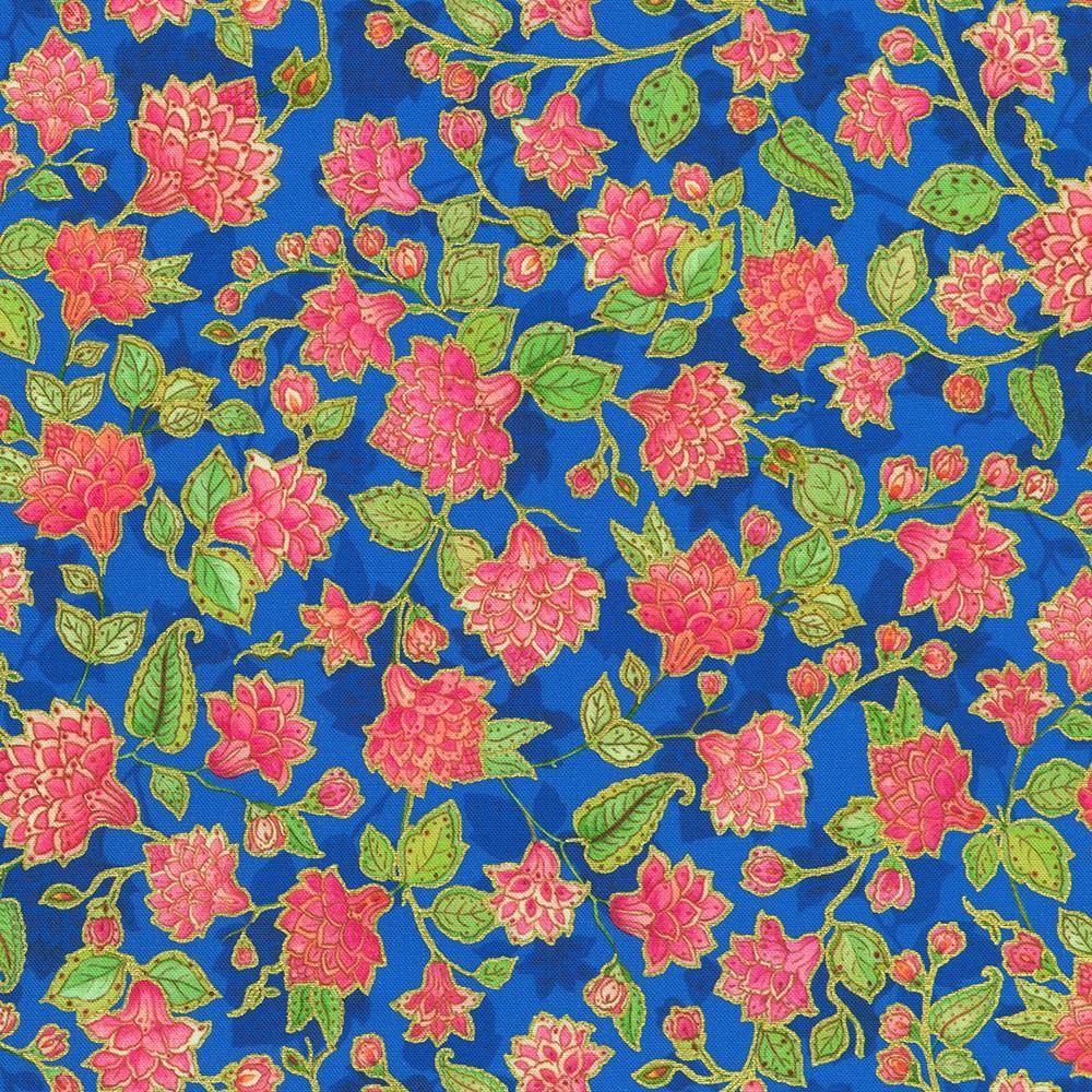 robert kaufman fabrics AXUDM-23380-80 EVENING by Parvaneh Holloway from Parvaneh's Hummingbirds