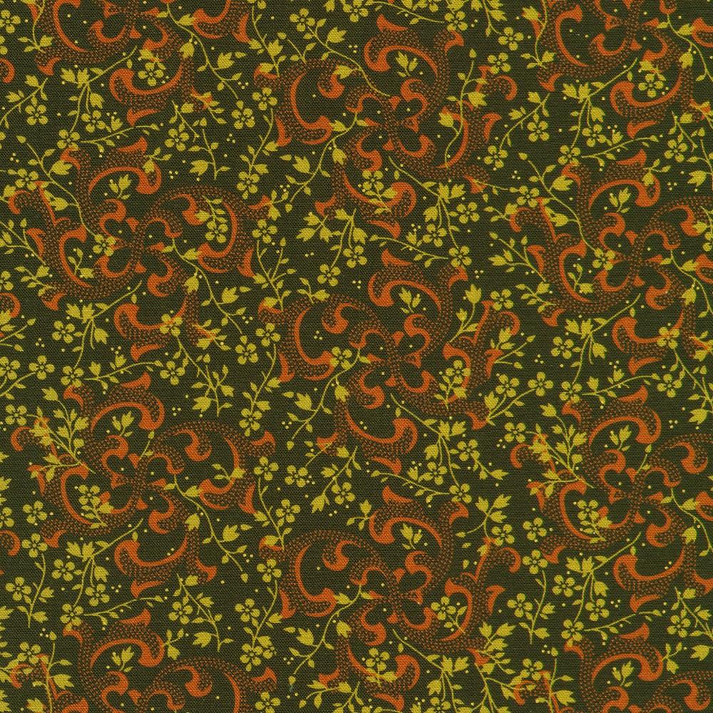 robert kaufman fabrics AZUD-23413-133 GOLD by Jill Shaulis from Love Mom