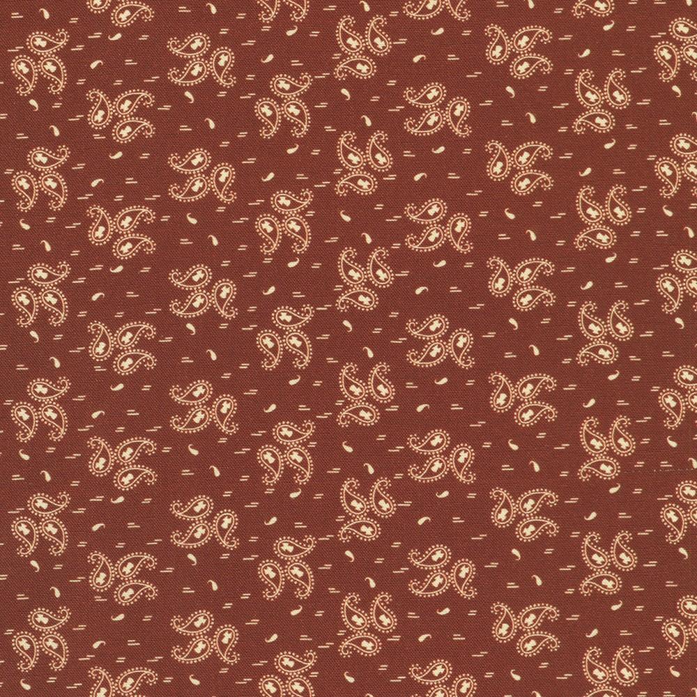 robert kaufman fabrics AZUD-23415-3 RED by Jill Shaulis from Love Mom