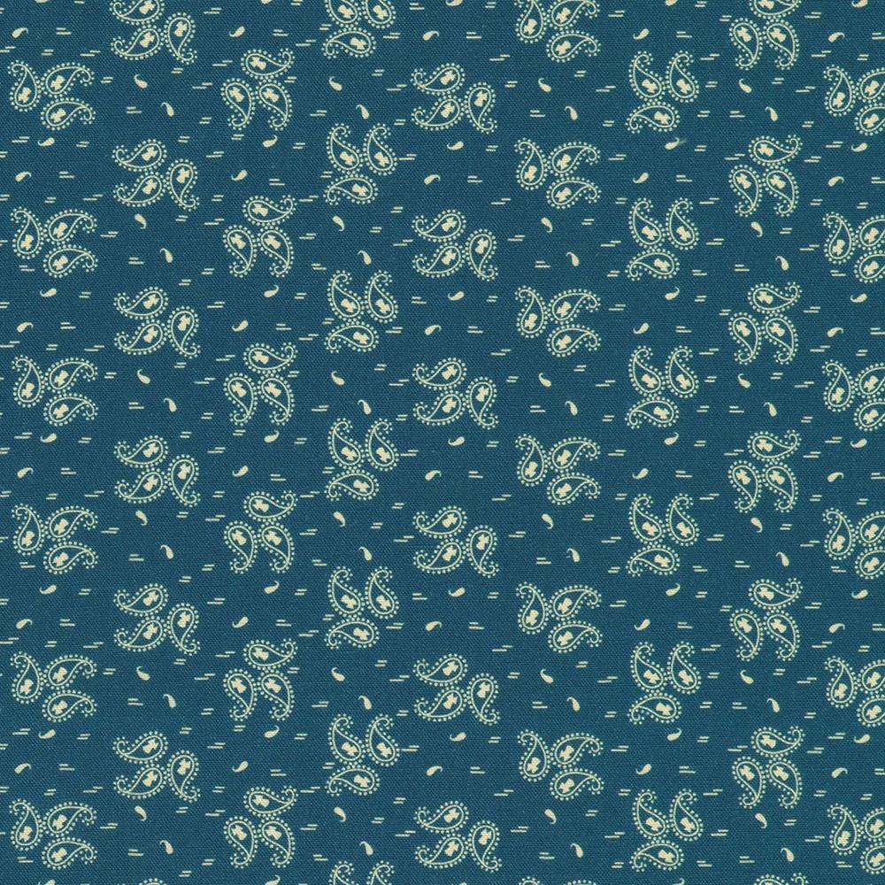 Robert Kaufman Fabrics AZUD-23415-403 TEAL BLUE By Jill Shaulis From Love Mom
