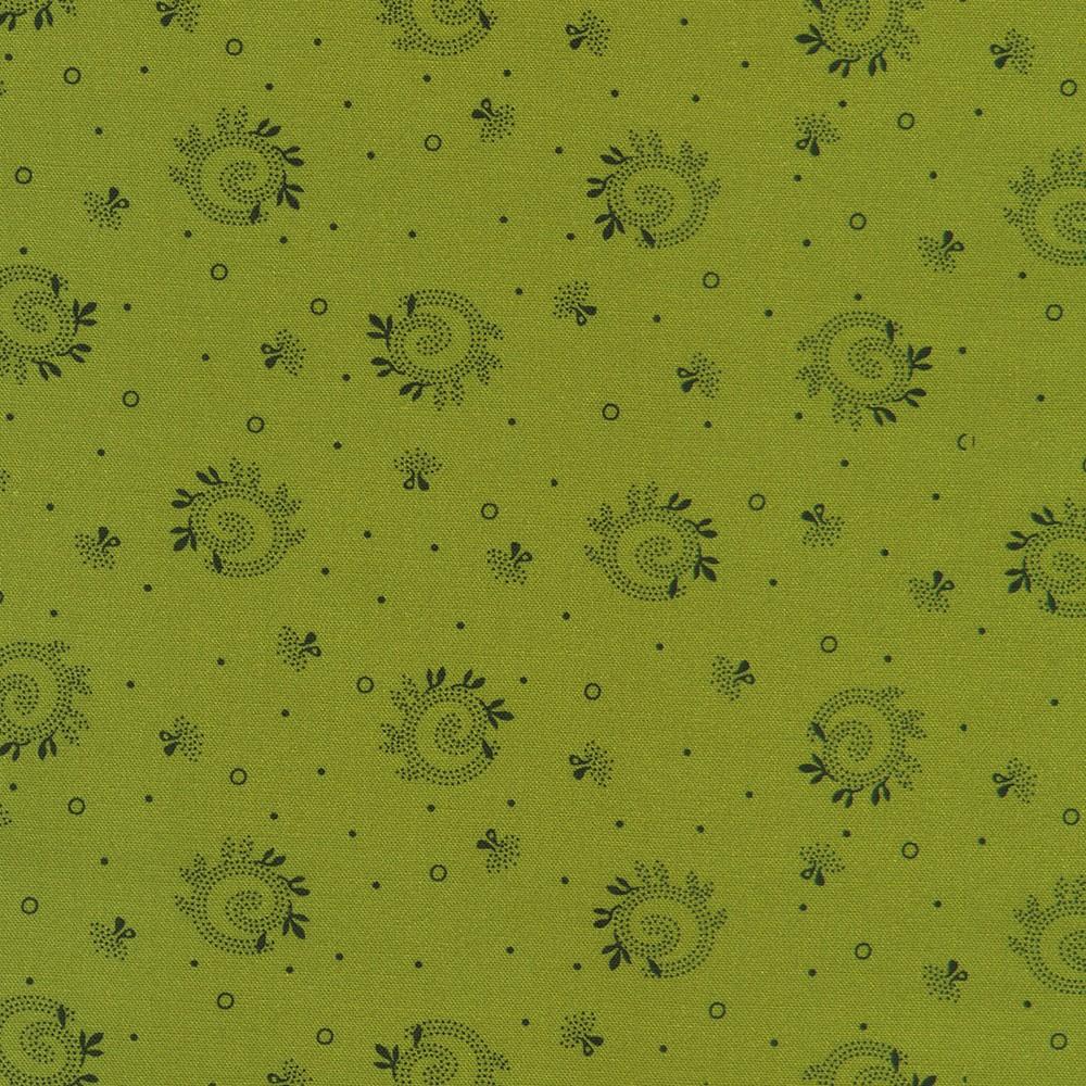 Robert Kaufman Fabrics AZUD-23420-49 OLIVE By Jill Shaulis From Love Mom