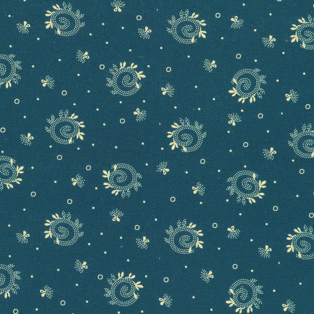robert kaufman fabrics AZUD-23420-67 DENIM by Jill Shaulis from Love Mom