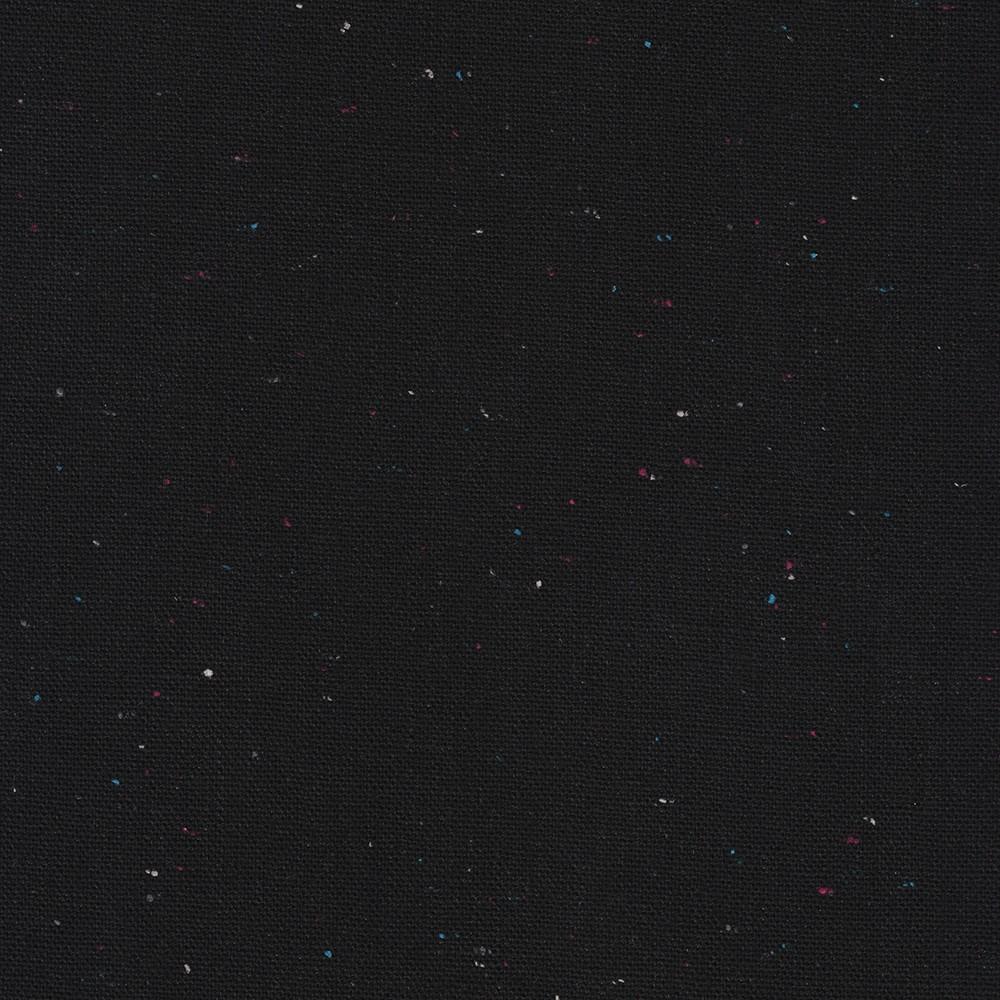 robert kaufman fabrics E134-1019 BLACK from Essex Speckle Y/D