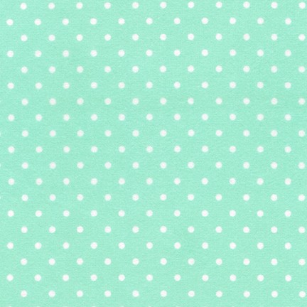 robert kaufman fabrics FIN-9255-32 MINT from Cozy Cotton Flannel