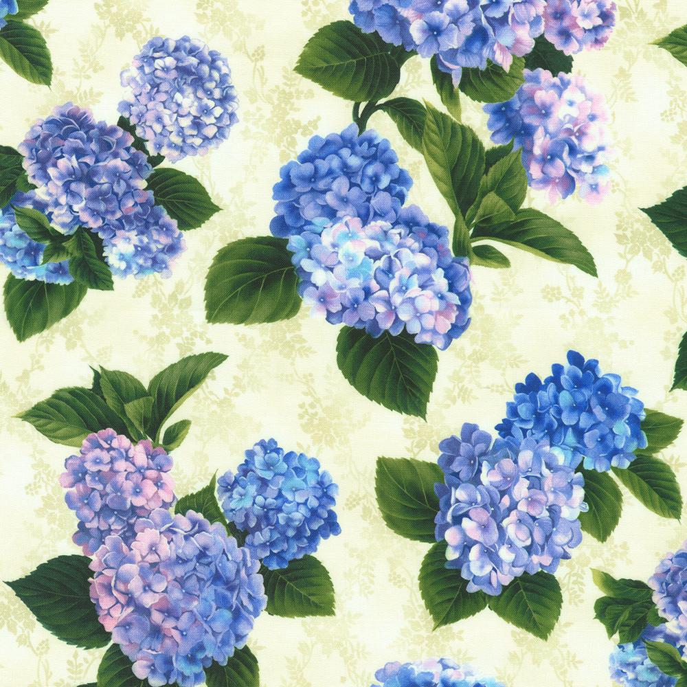 robert kaufman fabrics FLHD-22988-14 NATURAL from Hydrangea Grace