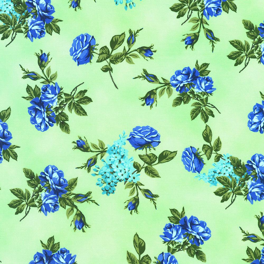 Robert Kaufman Fabrics FLHD-22991-32 MINT From Hydrangea Grace