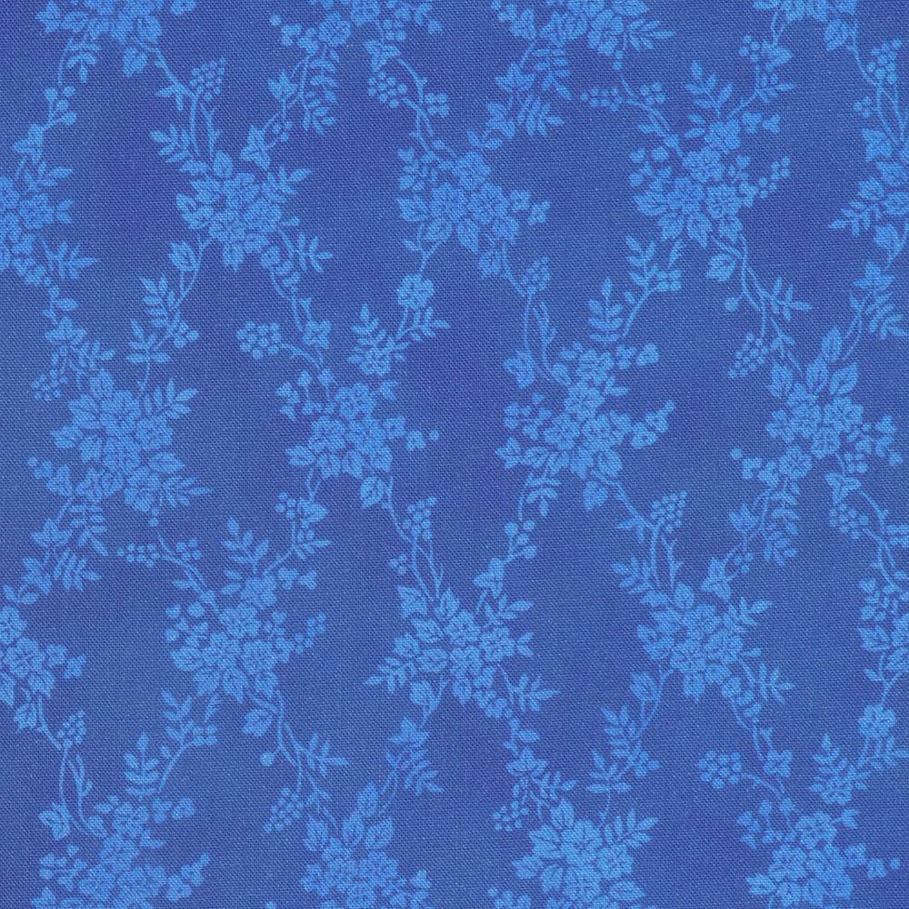 robert kaufman fabrics FLHD-22993-4 BLUE from Hydrangea Grace