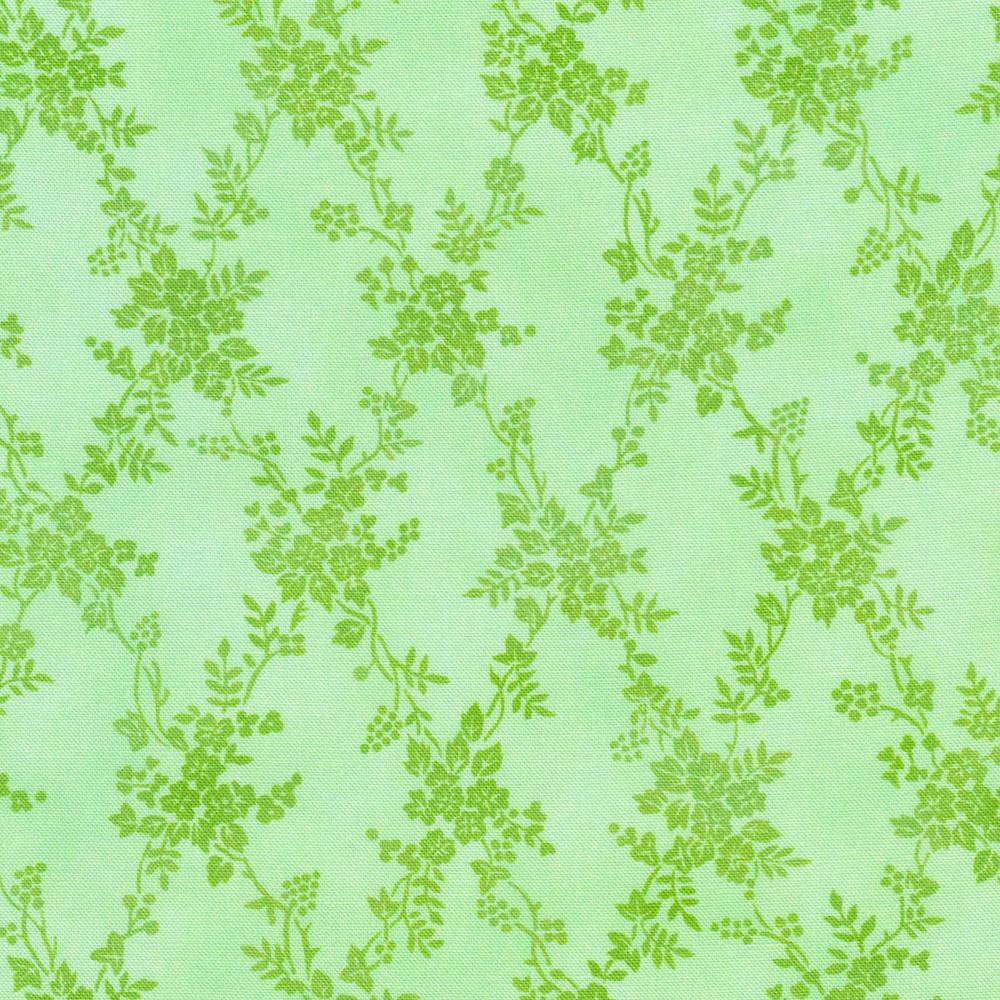 Robert Kaufman Fabrics FLHD-22993-7 GREEN From Hydrangea Grace