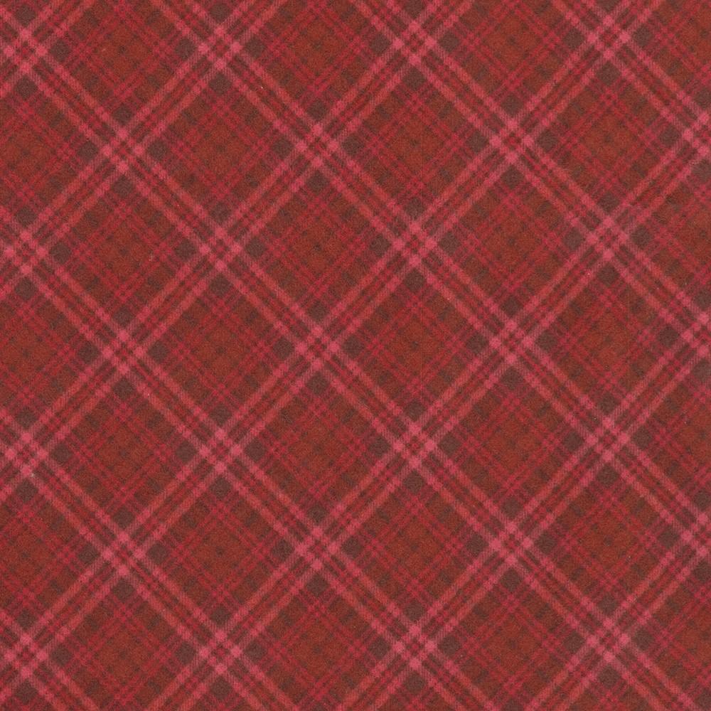 robert kaufman fabrics FLHF-21367-95 BURGUNDY from Bouquet of Roses Flannel