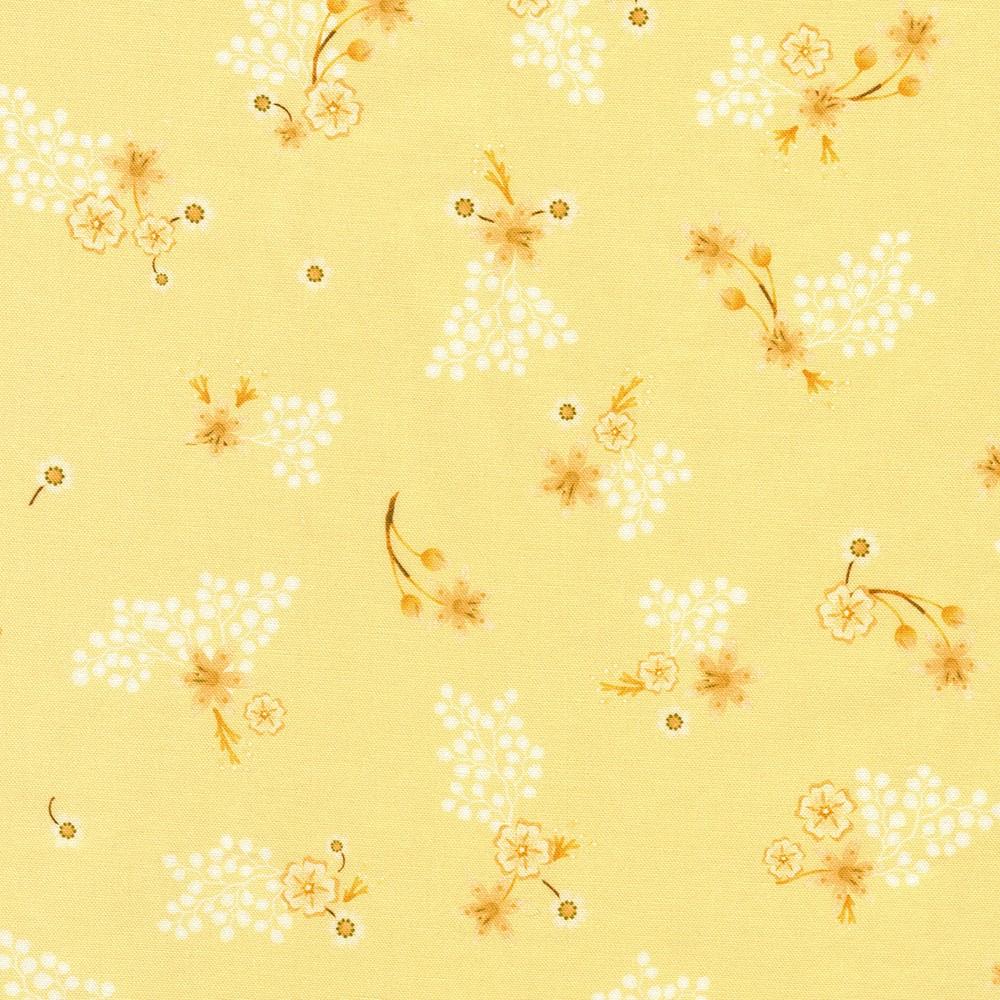 robert kaufman fabrics RCMD-23337-128 DAFFODIL by Catherine Marion from Grove