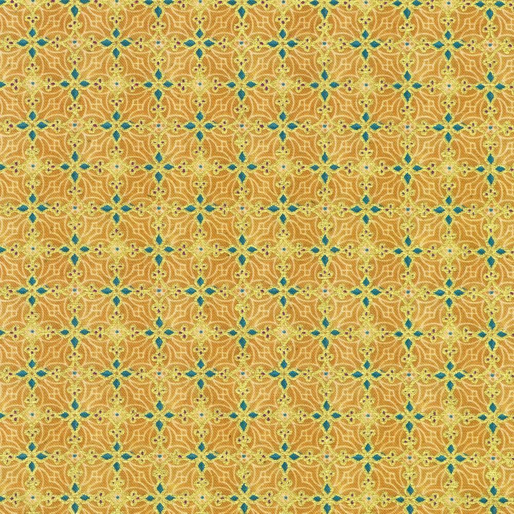 robert kaufman fabrics RRMDM-23730-133 GOLD by Reuben McHugh from Star of Wonder