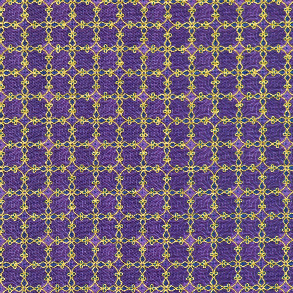 Robert Kaufman Fabrics RRMDM-23730-20 AMETHYST By Reuben McHugh From Star Of Wonder