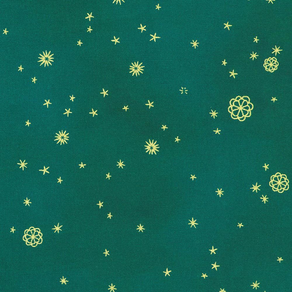 Robert Kaufman Fabrics RRMDM-23731-213 TEAL By Reuben McHugh From Star Of Wonder