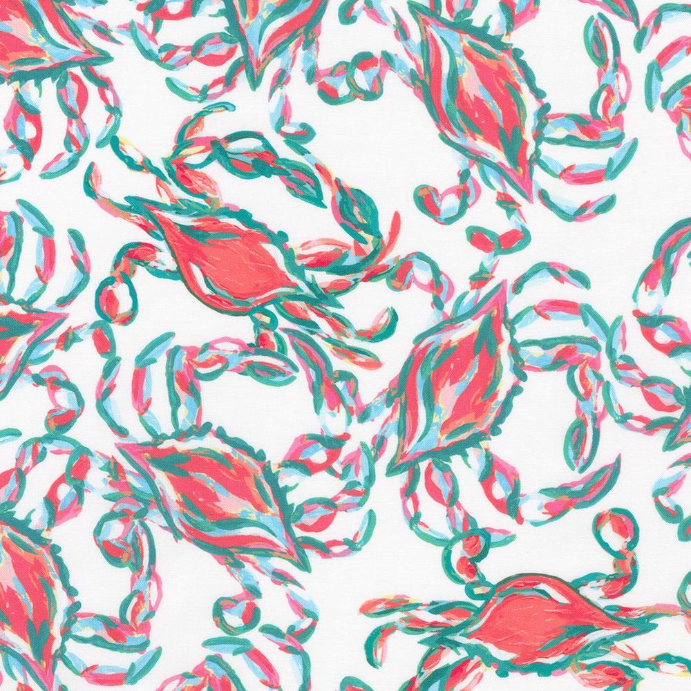 Robert Kaufman Fabrics RSDD-23942-143 CORAL By Sewing Down South From The Coastal Collection