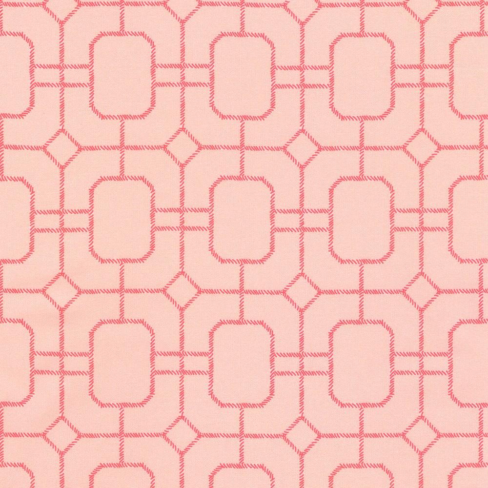 robert kaufman fabrics RSDD-23944-143 CORAL by Sewing Down South from The Coastal Collection