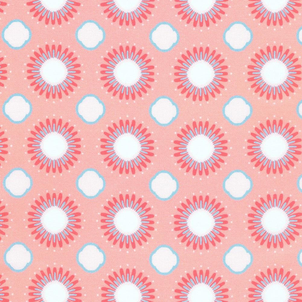 robert kaufman fabrics RSDD-23945-143 CORAL by Sewing Down South from The Coastal Collection