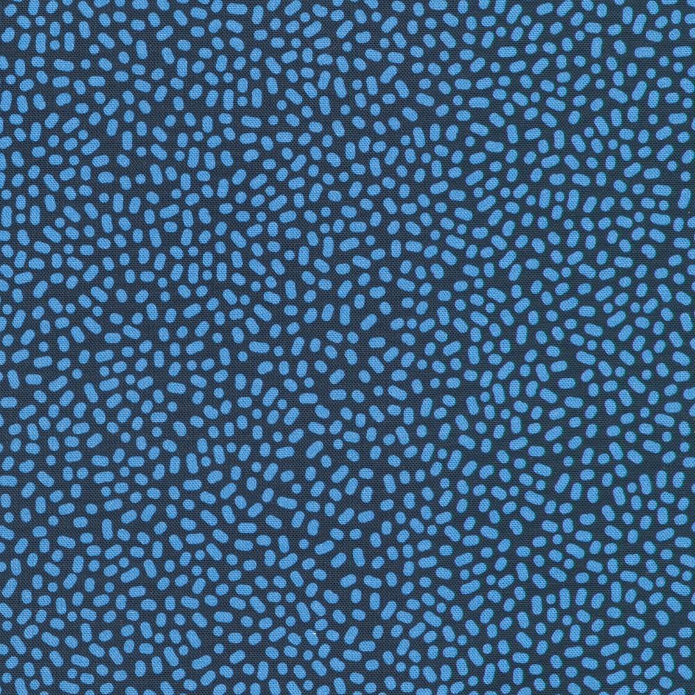 robert kaufman fabrics RSDD-23948-9 NAVY by Sewing Down South from The Coastal Collection