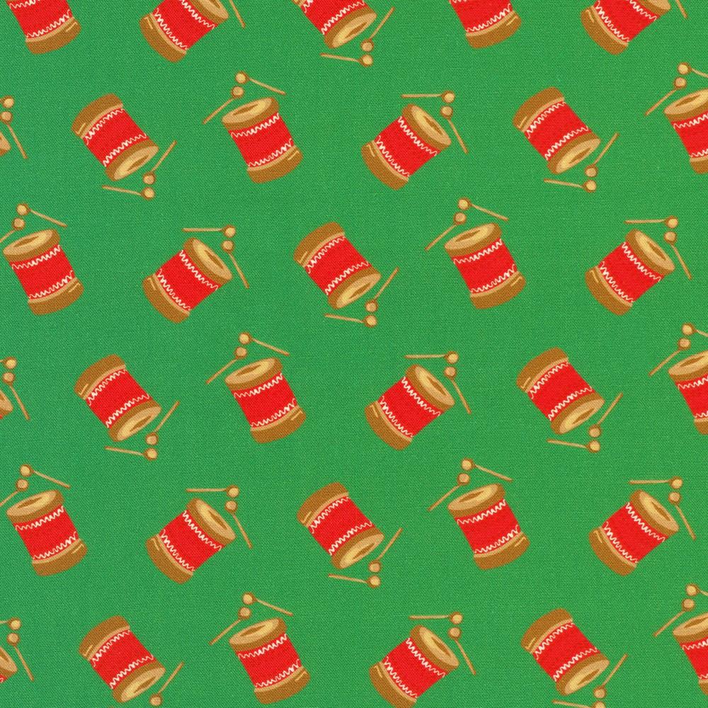 robert kaufman fabrics RSDD-24004-240 HOLLY by Sewing Down South from Holiday Nutcracker Collection