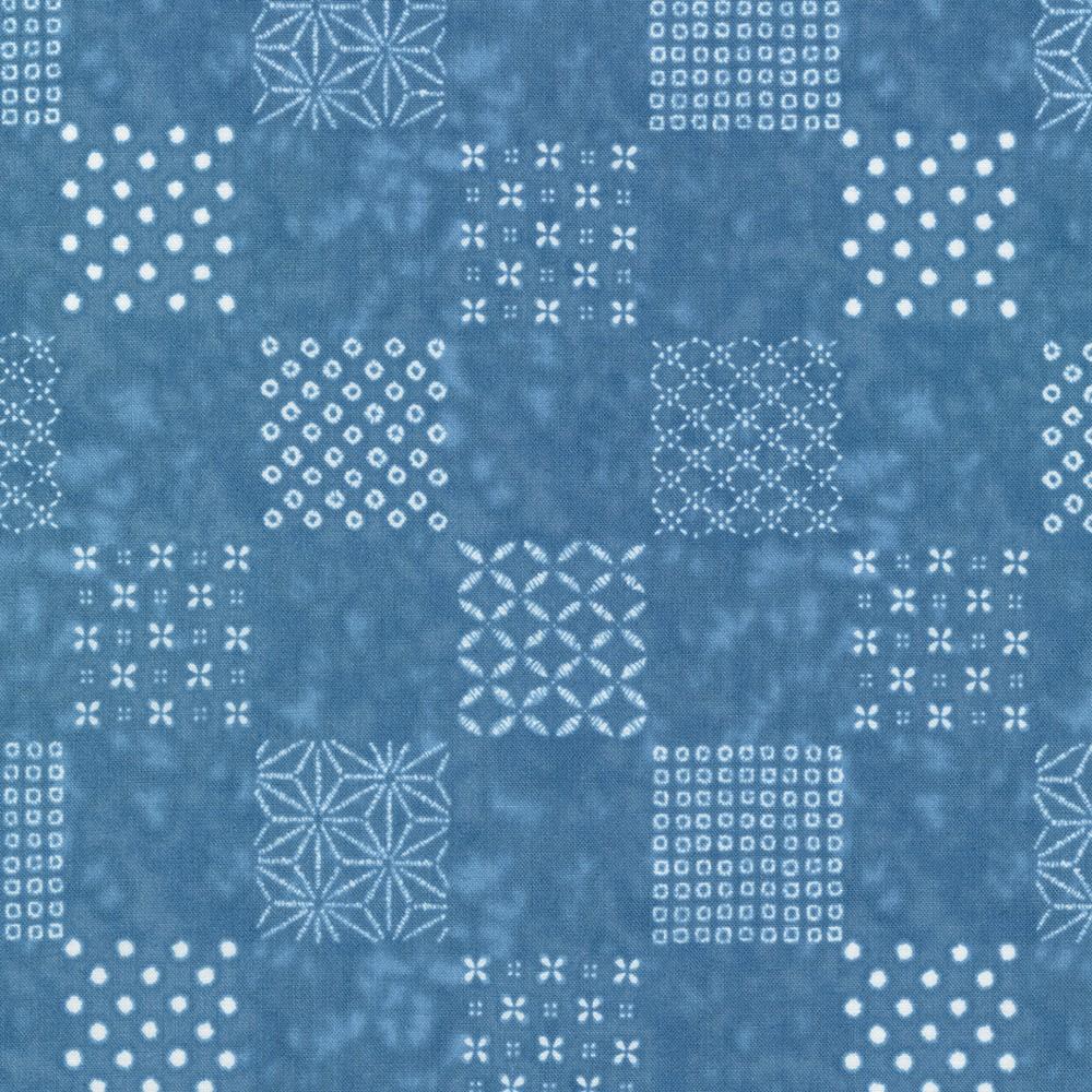 Robert Kaufman Fabrics SB-850257D10-3 BLUE From Shibori Blues