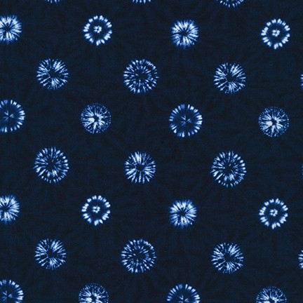 robert kaufman fabrics SB-850257D5-1 NAVY from Shibori Blues