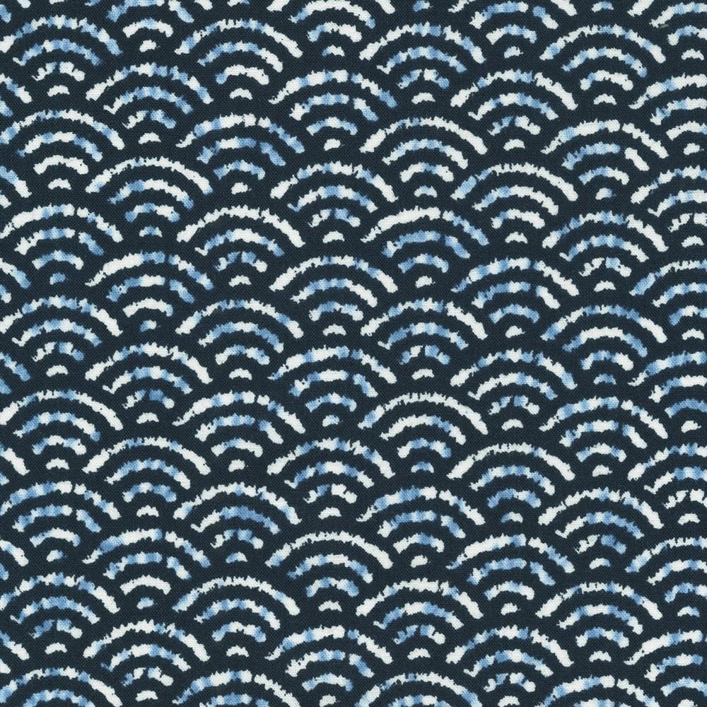 robert kaufman fabrics SB-850257D7-1 NAVY from Shibori Blues