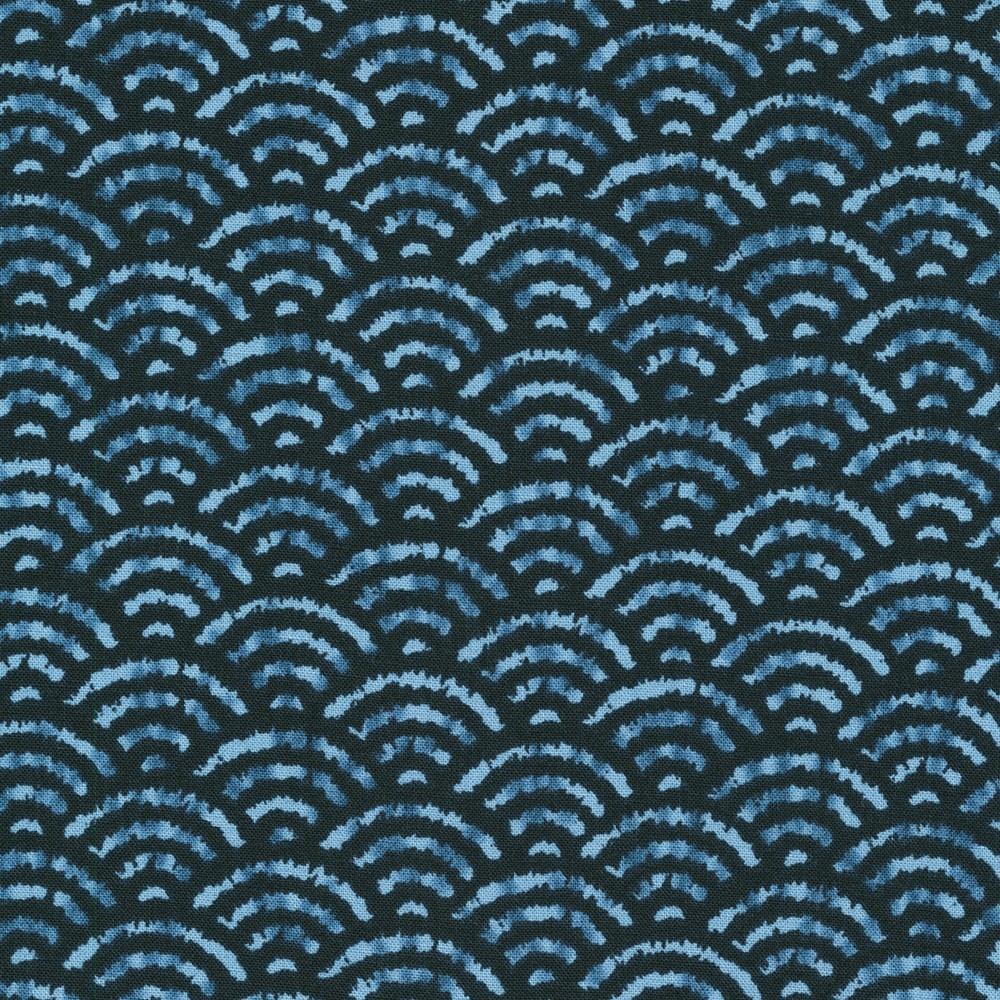 robert kaufman fabrics SB-850257D7-2 INDIGO from Shibori Blues
