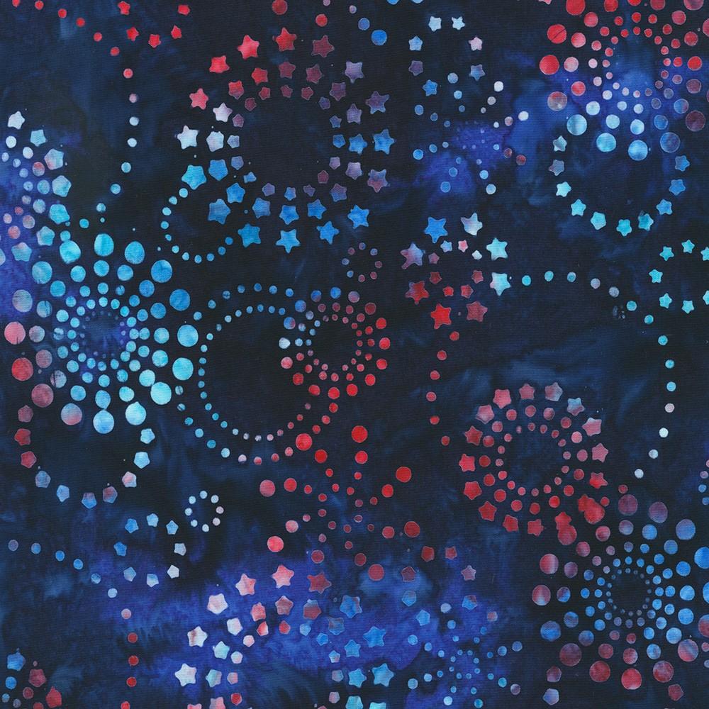 robert kaufman fabrics SRK-22849-9 NAVY from Artisan Batiks: Liberty 2