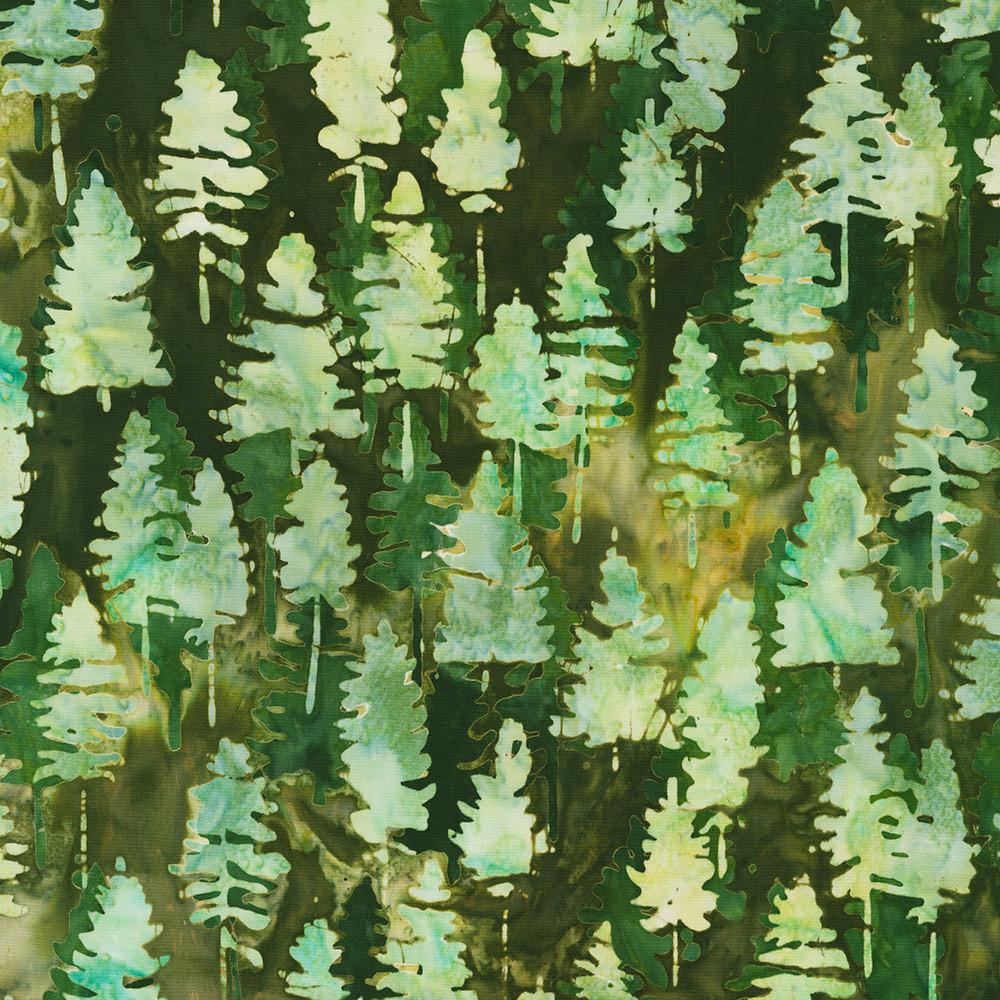 robert kaufman fabrics SRK-22937-7 GREEN from Artisan Batiks: Woodland Wonders
