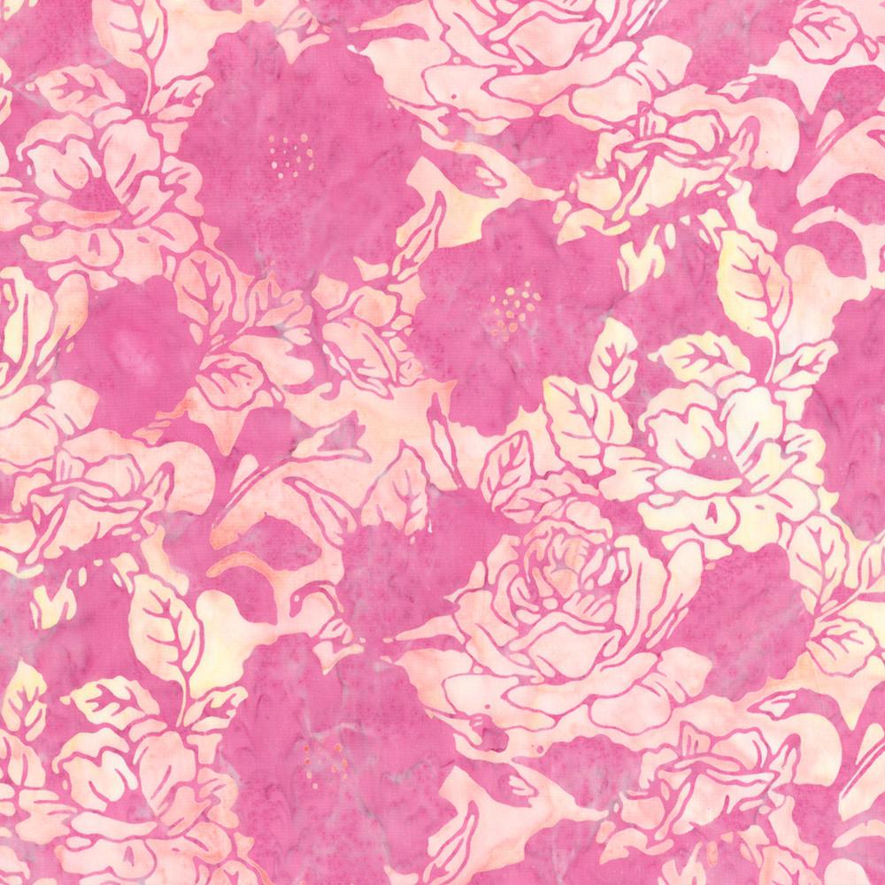 robert kaufman fabrics SRK-23133-10 PINK from Artisan Batiks: Sweet Blossoms