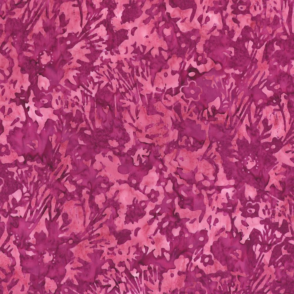 robert kaufman fabrics SRK-23135-109 MAGENTA from Artisan Batiks: Sweet Blossoms