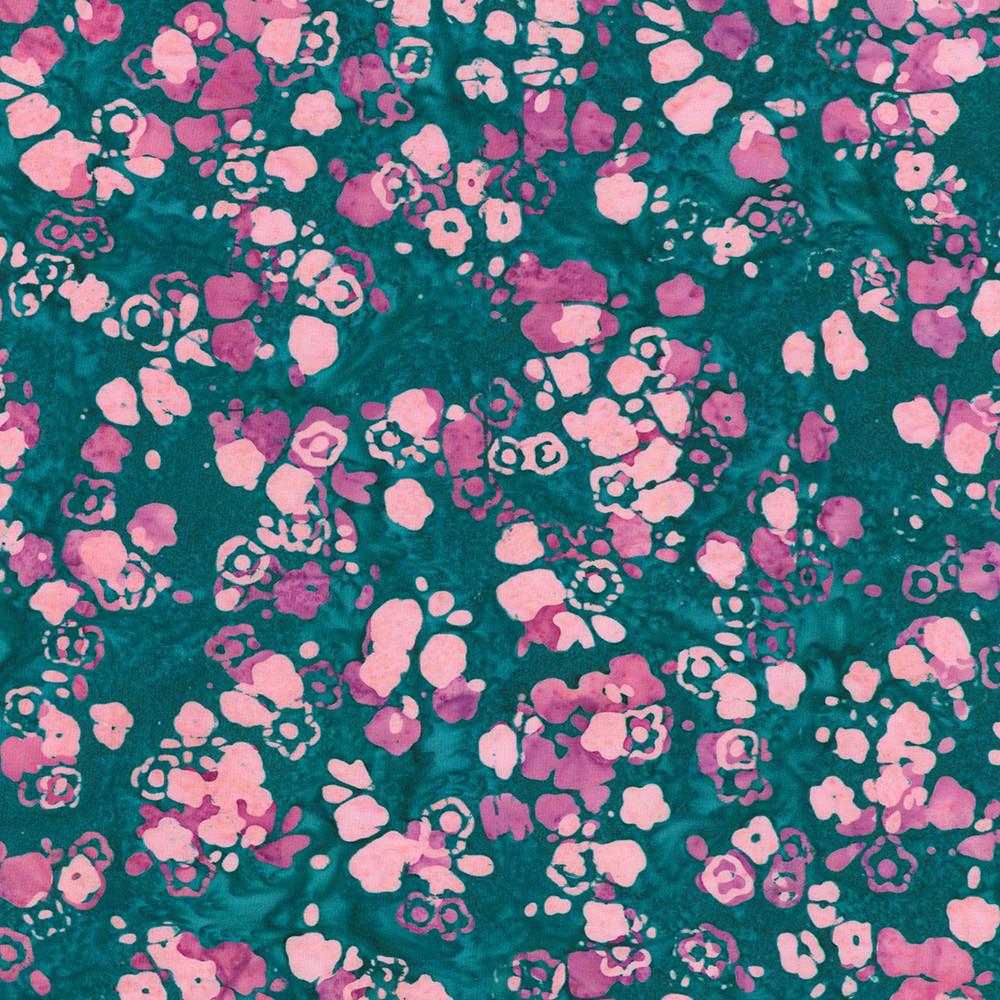 robert kaufman fabrics SRK-23136-473 BOUQUET from Artisan Batiks: Sweet Blossoms