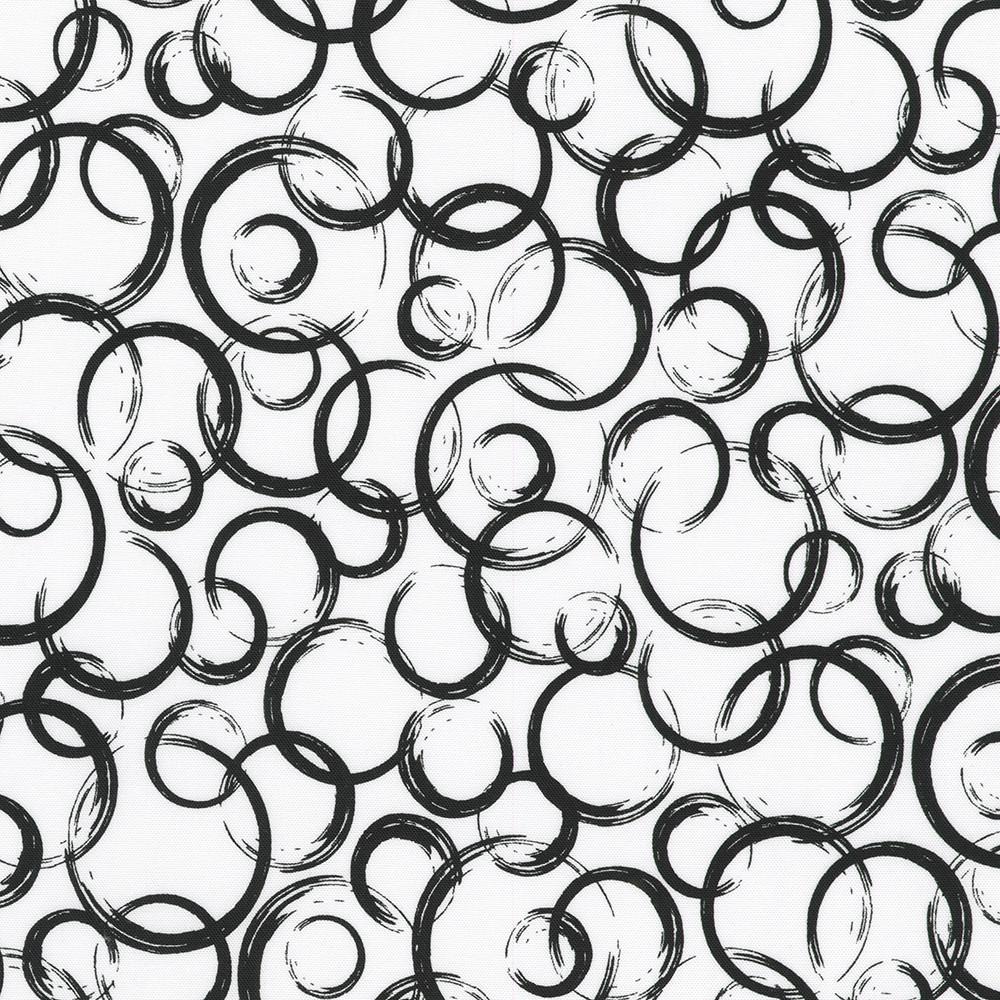 robert kaufman fabrics SRK-23180-1 WHITE from Inkwell