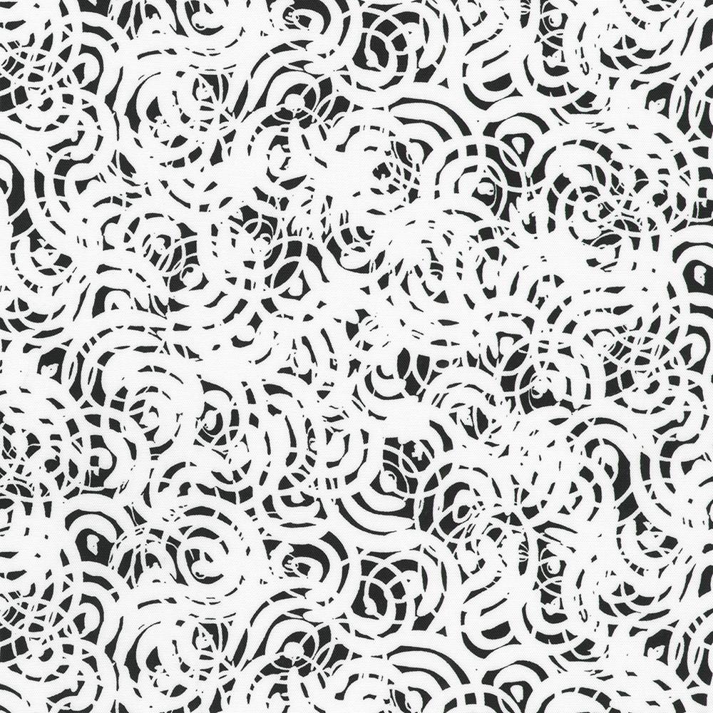 robert kaufman fabrics SRK-23182-1 WHITE from Inkwell