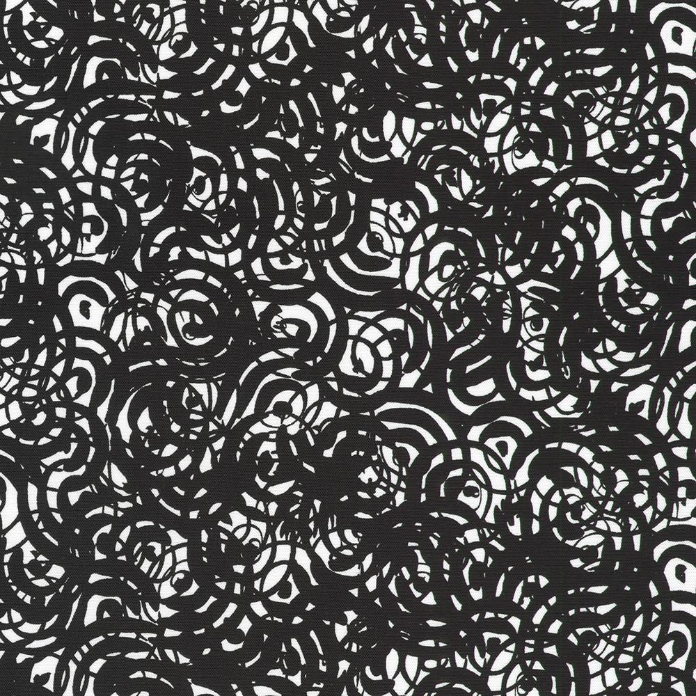 robert kaufman fabrics SRK-23182-2 BLACK from Inkwell