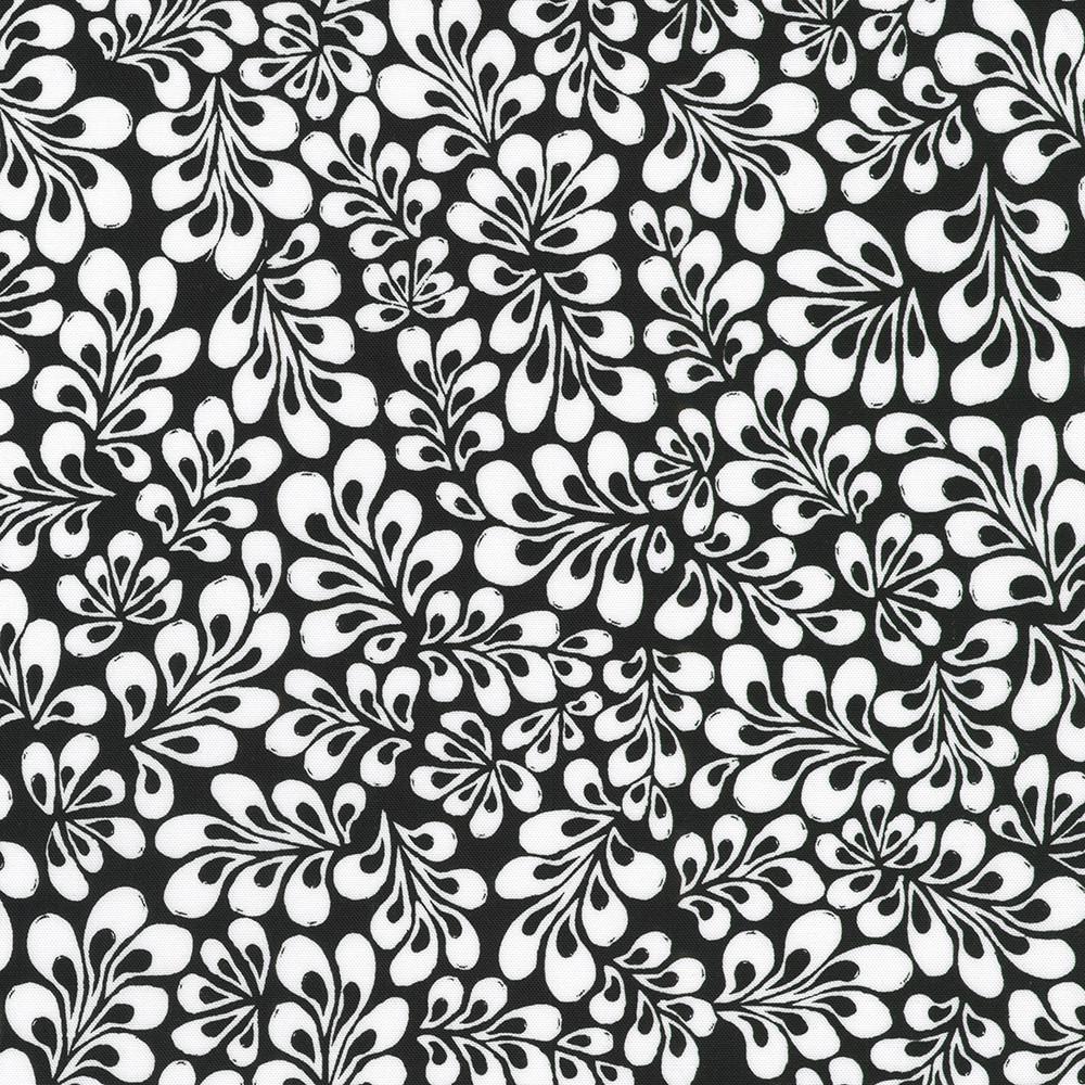 robert kaufman fabrics SRK-23184-2 BLACK from Inkwell