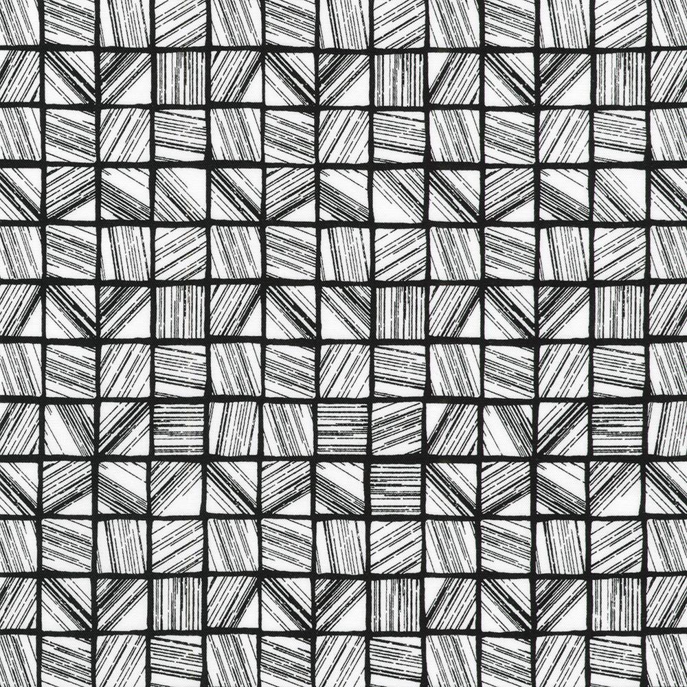 robert kaufman fabrics SRK-23185-1 WHITE from Inkwell