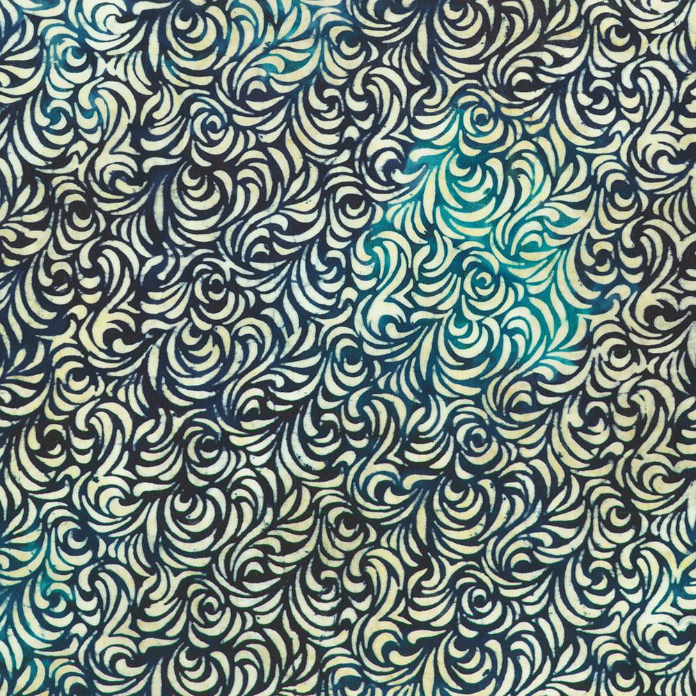 Robert Kaufman Fabrics SRK-23202-59 OCEAN From Artisan Batiks: Charming Hummingbirds