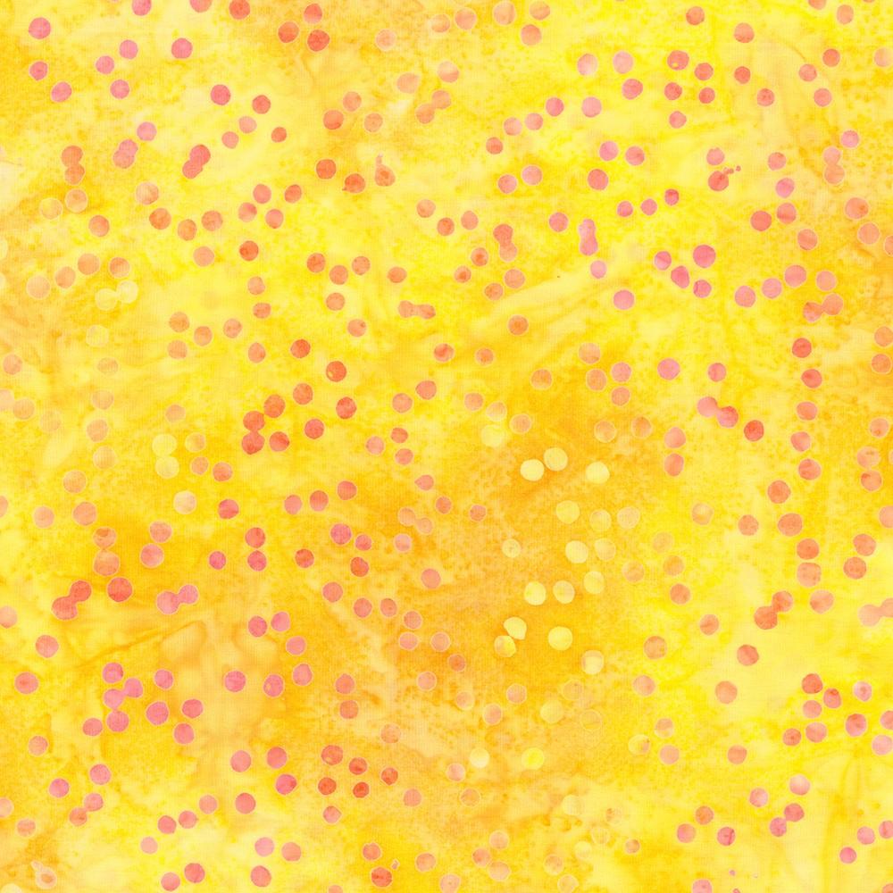 robert kaufman fabrics SRK-23299-130 SUNSHINE from Artisan Batiks: Confetti
