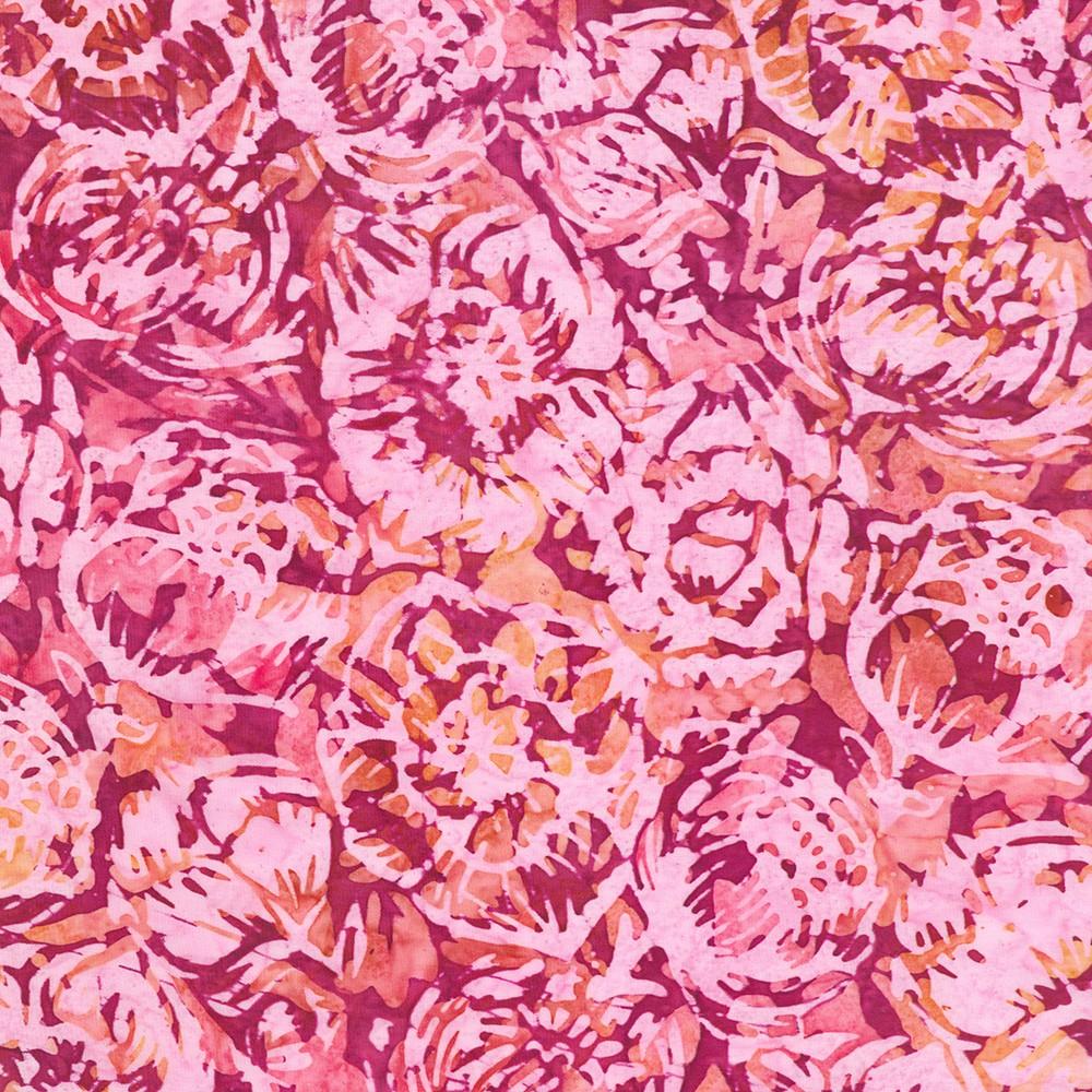 robert kaufman fabrics SRK-23392-226 PEONY from Artisan Batiks: Blooming Beauties
