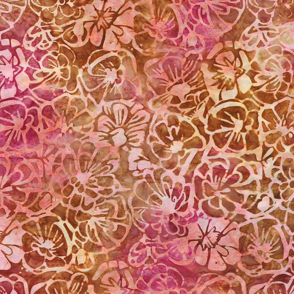 robert kaufman fabrics SRK-23393-104 PRIMROSE from Artisan Batiks: Blooming Beauties